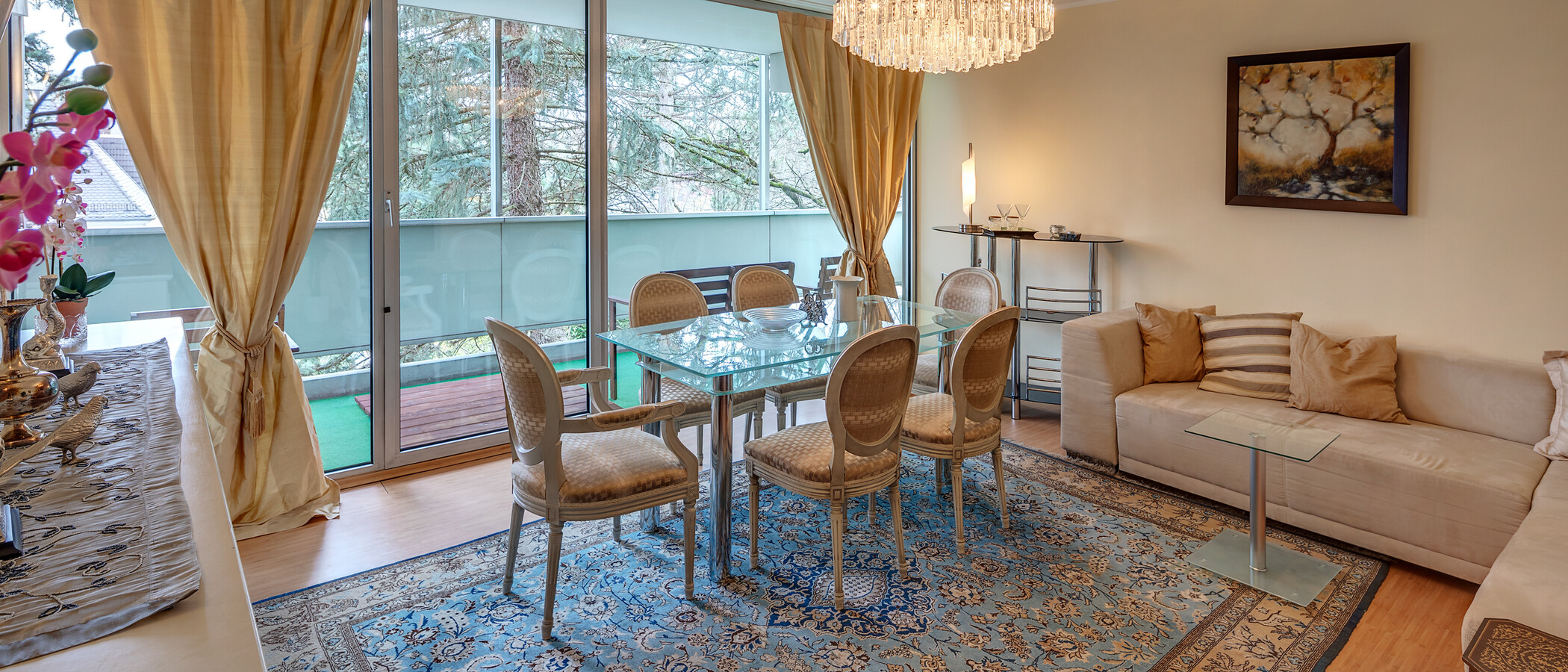 Wohnung München Schwabing-Nord (zw. Leopoldstraße & Englischen Garten) 01 Wohnbereich 4892