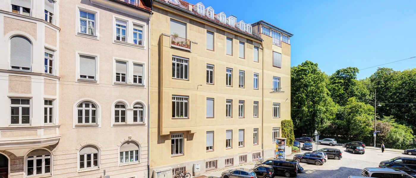 Wohnung München Schwabing (links der Leopoldstraße) 01 Aussicht 4915