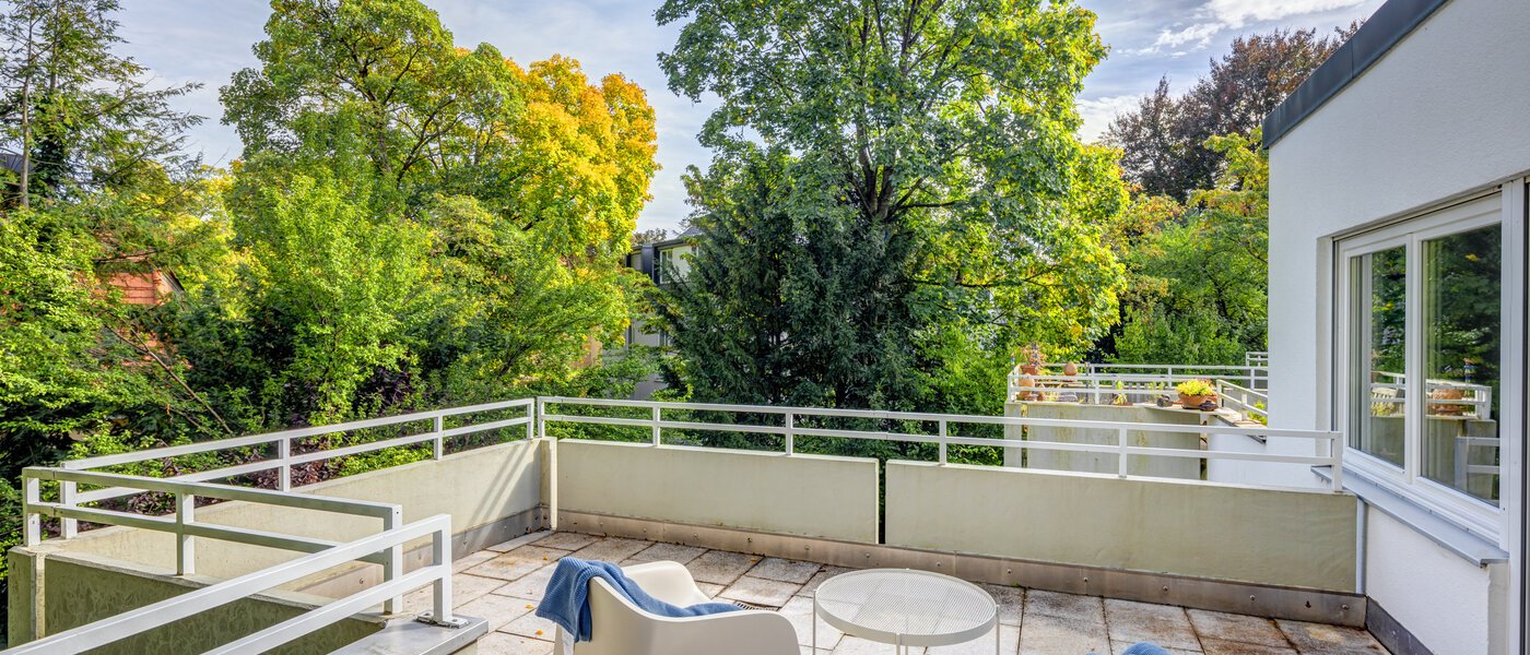 Wohnung München Nymphenburg 01 Dachterrasse 4942
