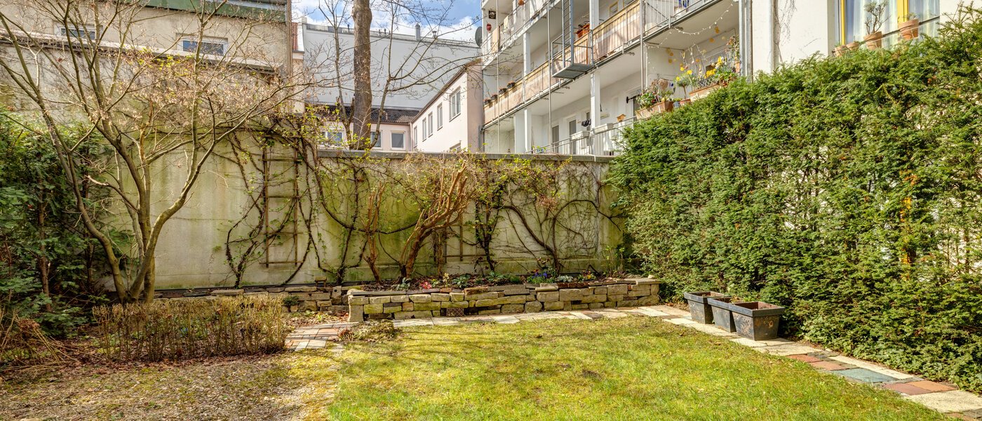 Gartenwohnung München Au 02 Garten 4965