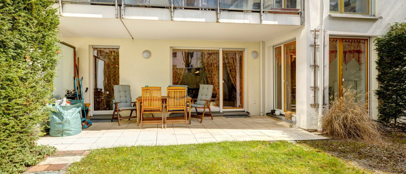 Gartenwohnung München Au 02 Terrasse 4965
