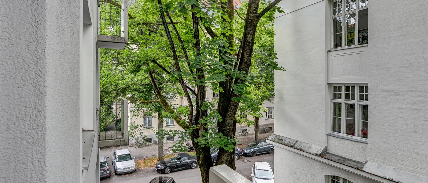 Apartment München Schwabing-West (rund um den Hohenzollernplatz) 02 Aussicht 4983