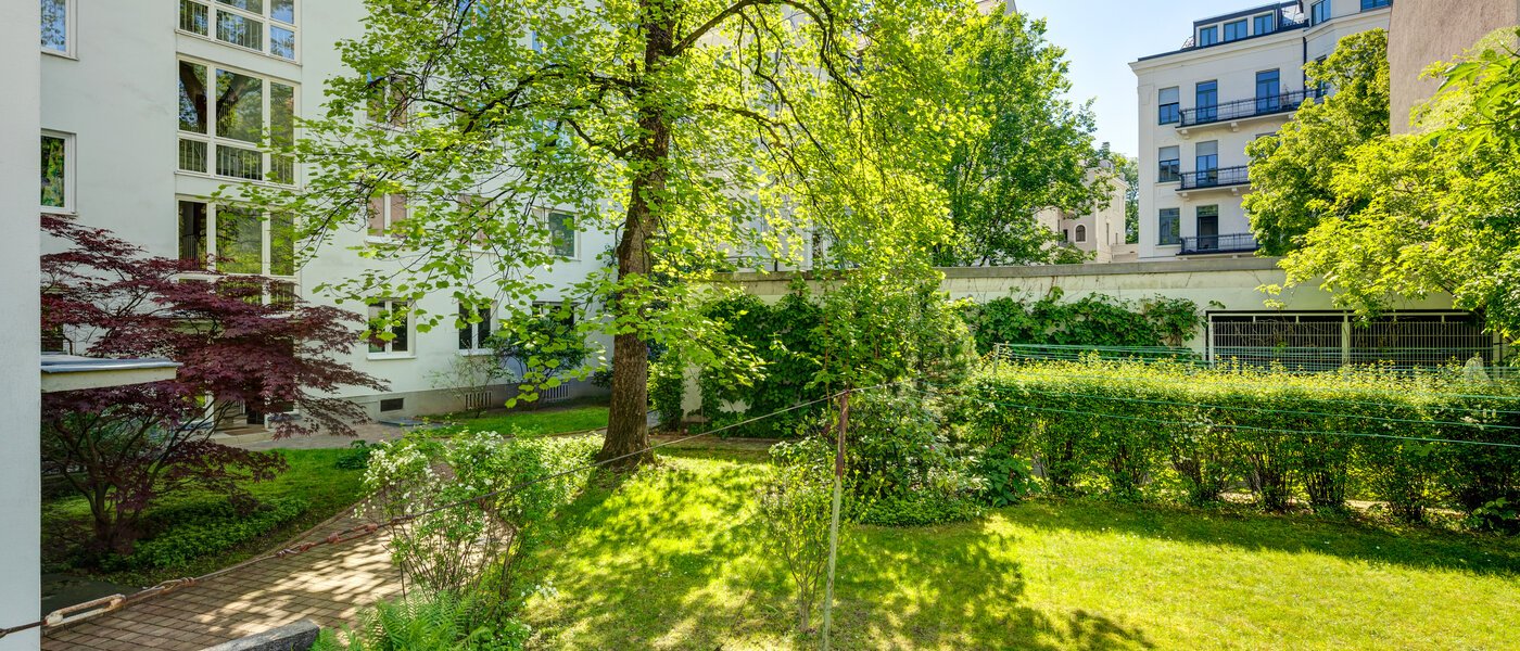 Wohnung München Schwabing (rechts der Leopoldstraße) 03 Aussicht 4984
