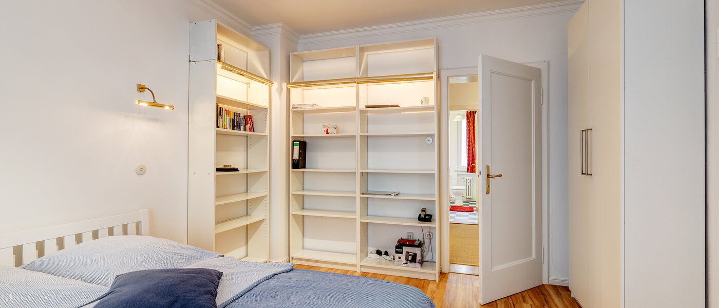 Wohnung München Schwabing (rechts der Leopoldstraße) 02 2. Schlafzimmer	 4984