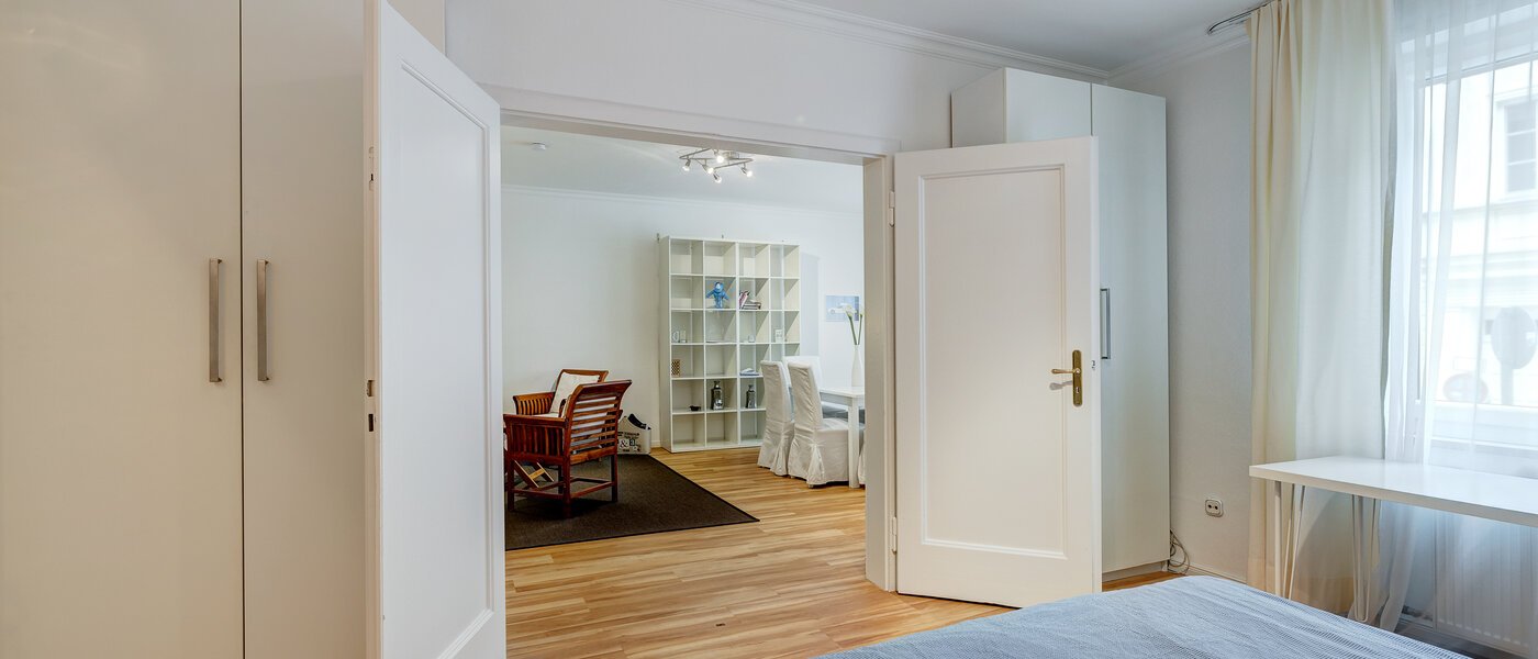 Wohnung München Schwabing (rechts der Leopoldstraße) 03 2. Schlafzimmer	 4984