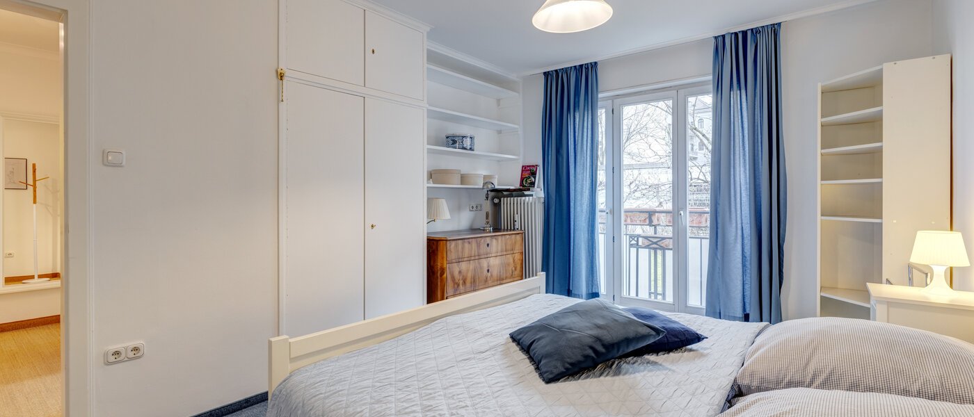 Wohnung München Schwabing (rechts der Leopoldstraße) 02 1. Schlafzimmer 4984