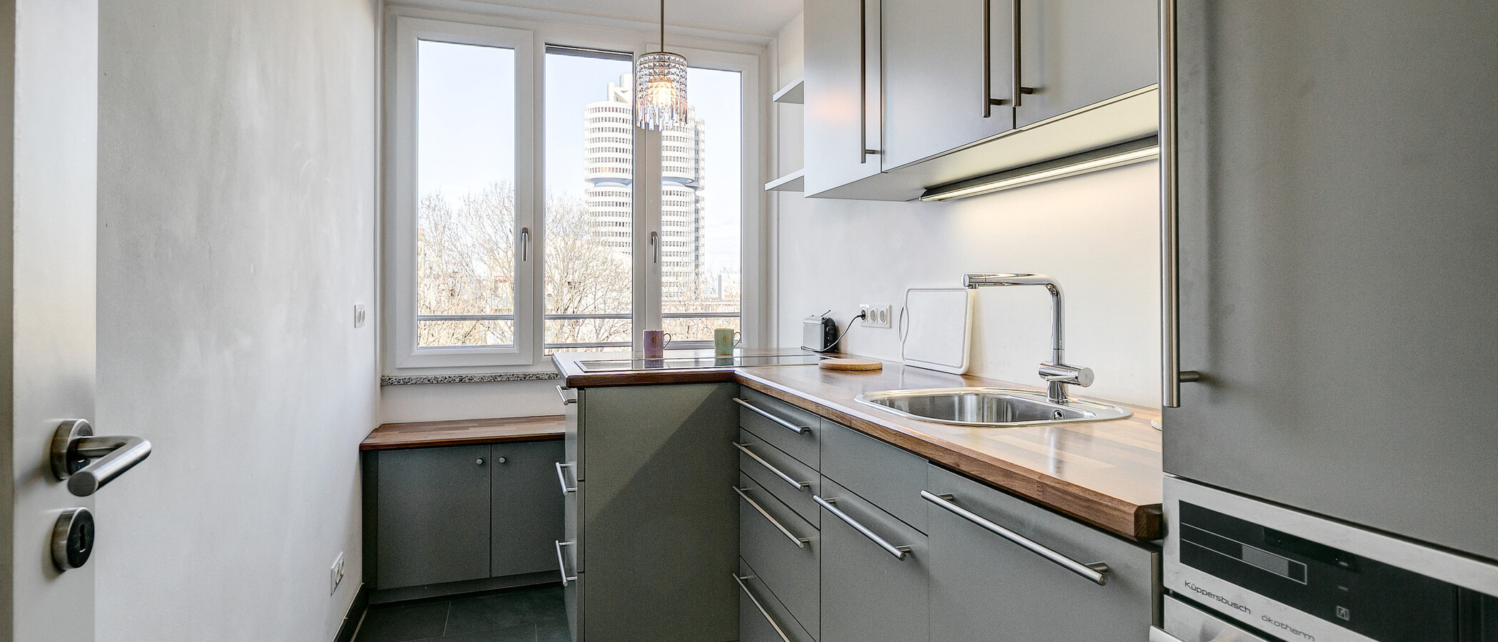 Dachterrassenwohnung München Schwabing-West 01 Küche 5041
