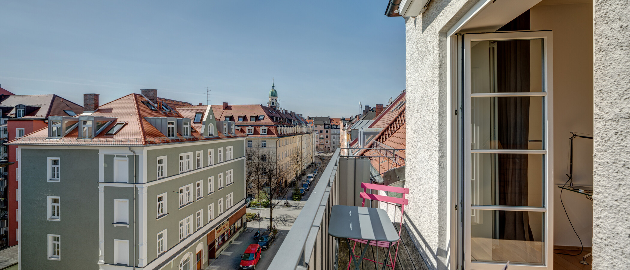 Wohnung München Maxvorstadt - Rund um den Josephsplatz 03 Balkon 5076
