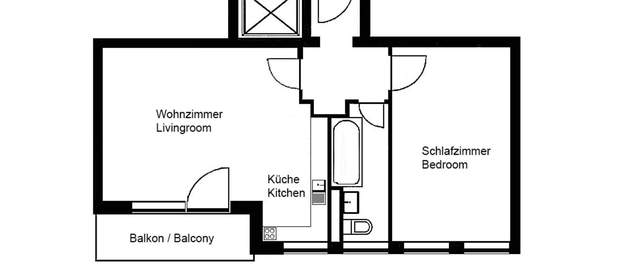 Wohnung München Schwabing-West 01 Grundriss 5116
