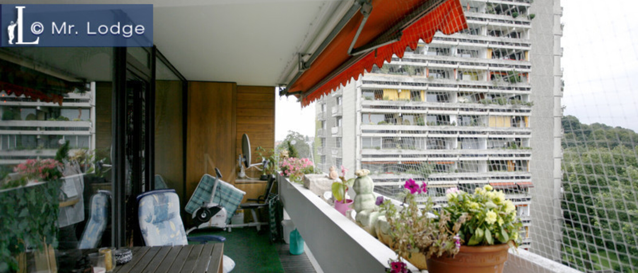 Wohnung München Schwabing-Georgenschwaige 01 Balkon 5164