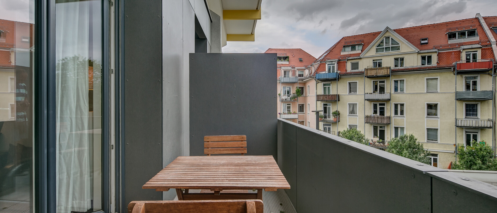 Apartment München Schwabing (rechts der Leopoldstraße) 01 Balkon 5202