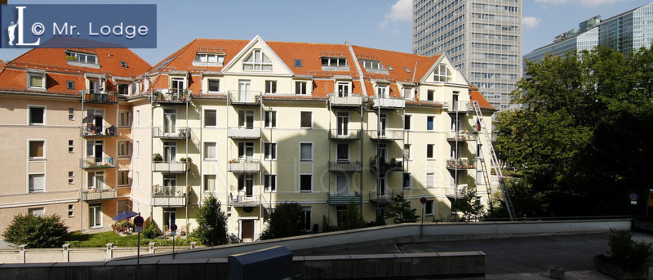 Apartment München Schwabing (rechts der Leopoldstraße) 02 Aussicht 5202