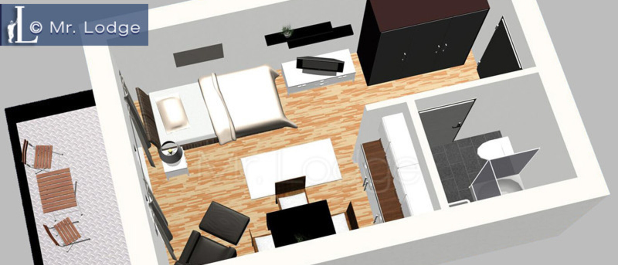 Apartment München Schwabing (rechts der Leopoldstraße) 01 Grundriss 5202