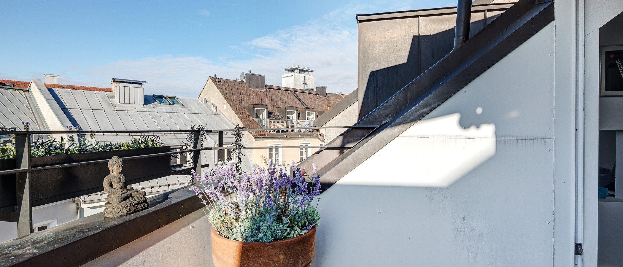 Dachterrassenwohnung München Maxvorstadt 03 Terrasse 5221