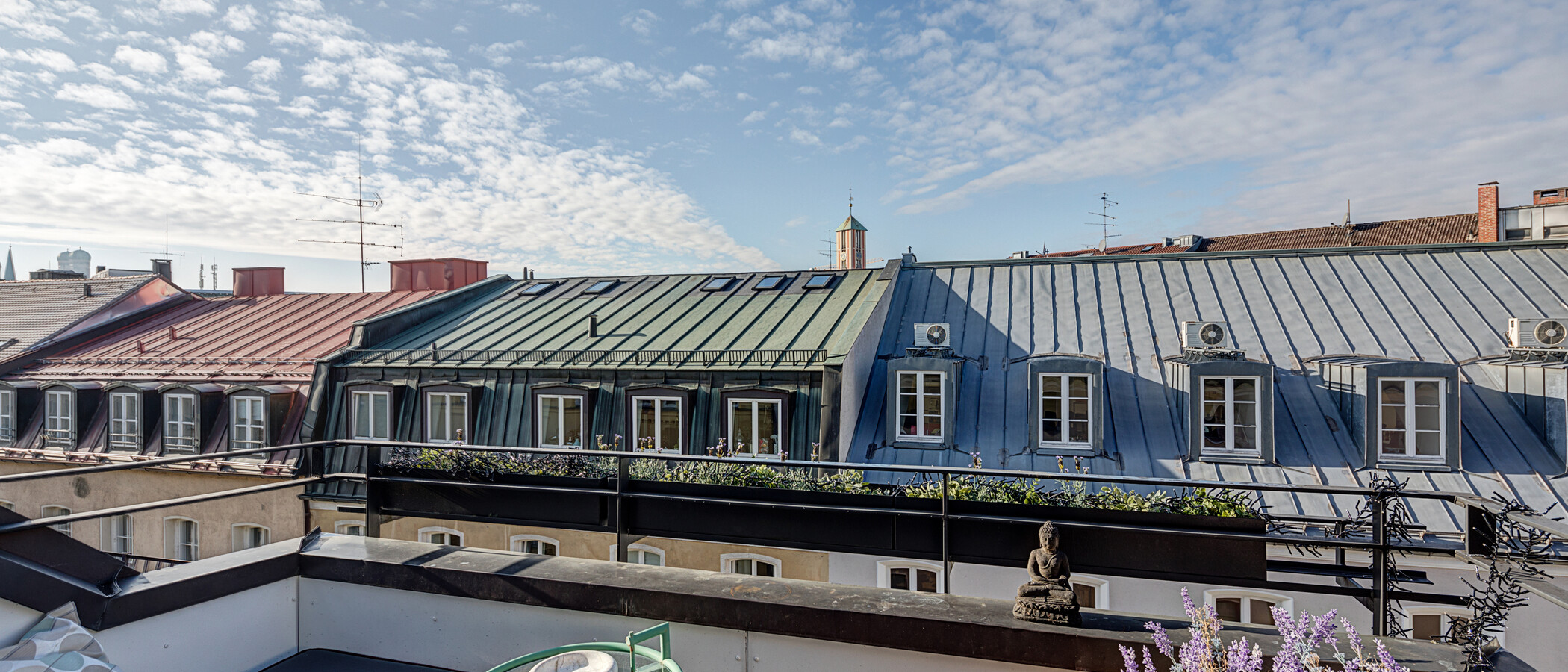 Dachterrassenwohnung München Maxvorstadt 01 Aussicht 5221