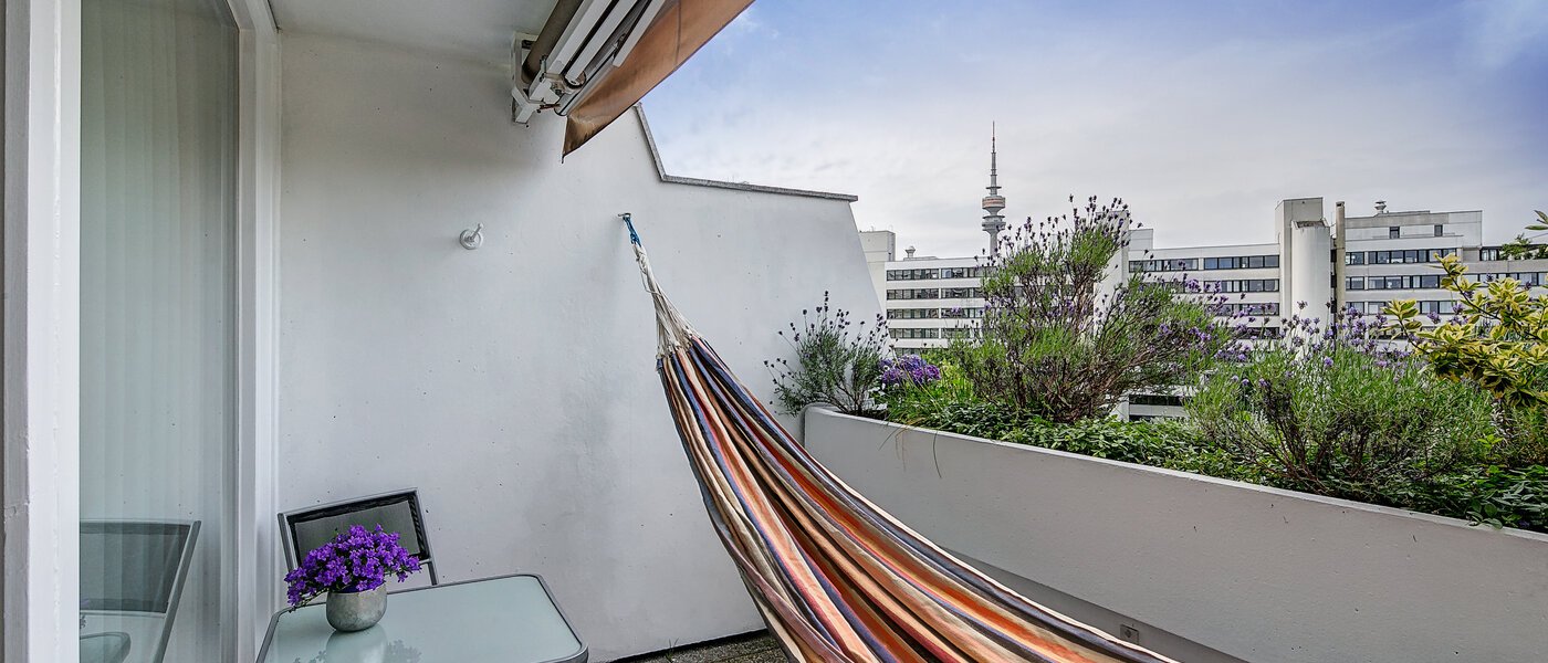 Wohnung München Olympiadorf 01 Balkon 5242