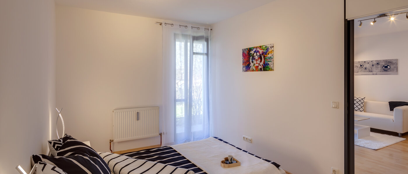 Gartenwohnung München Fasanerie 02 Schlafzimmer 5287