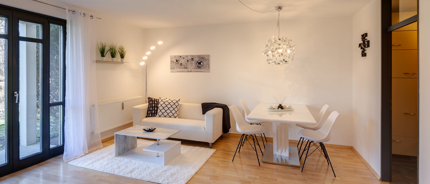 Gartenwohnung München Fasanerie 01 Wohnbereich 5287