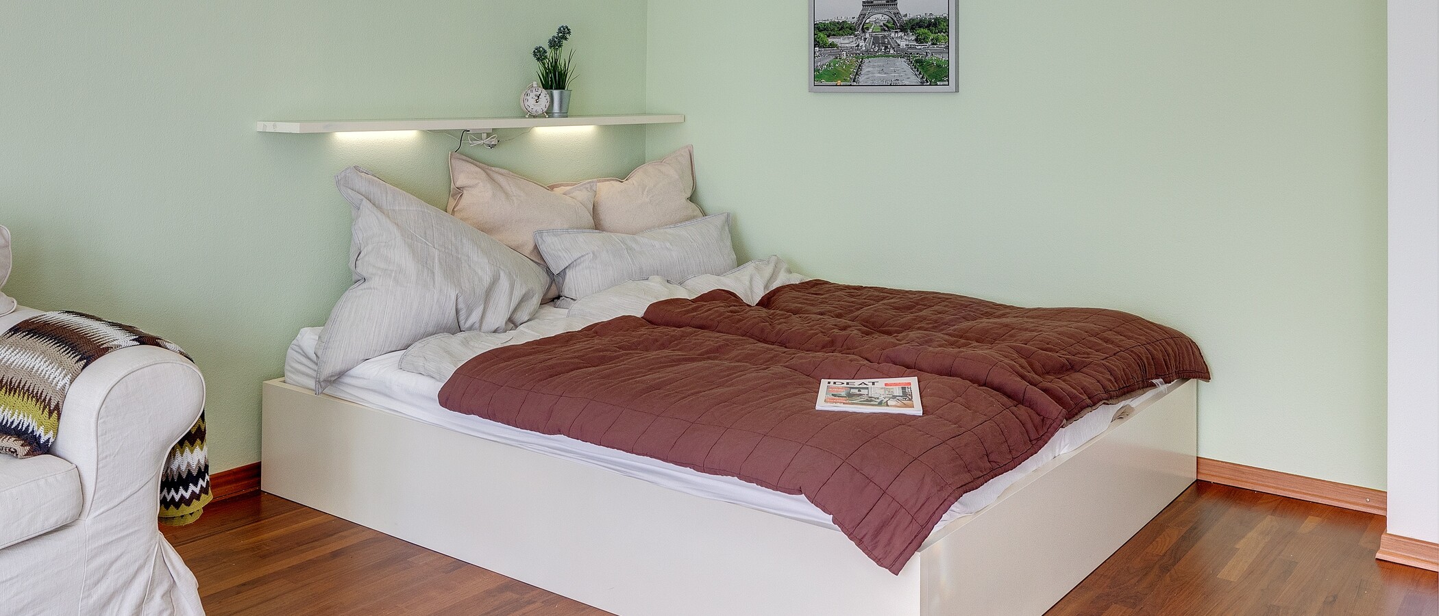 Wohnung München Harlaching 01 Schlafbereich 5306