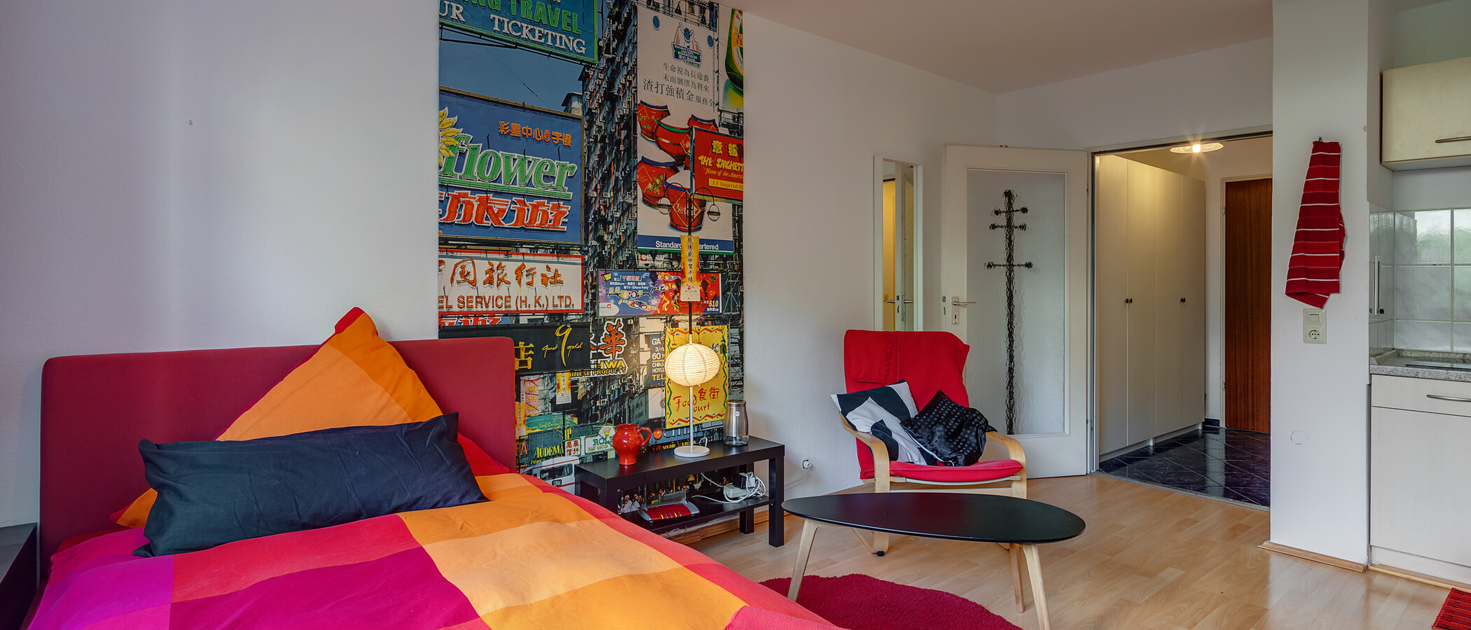 Apartment München Maxvorstadt - Westen 04 Wohnbereich 5313