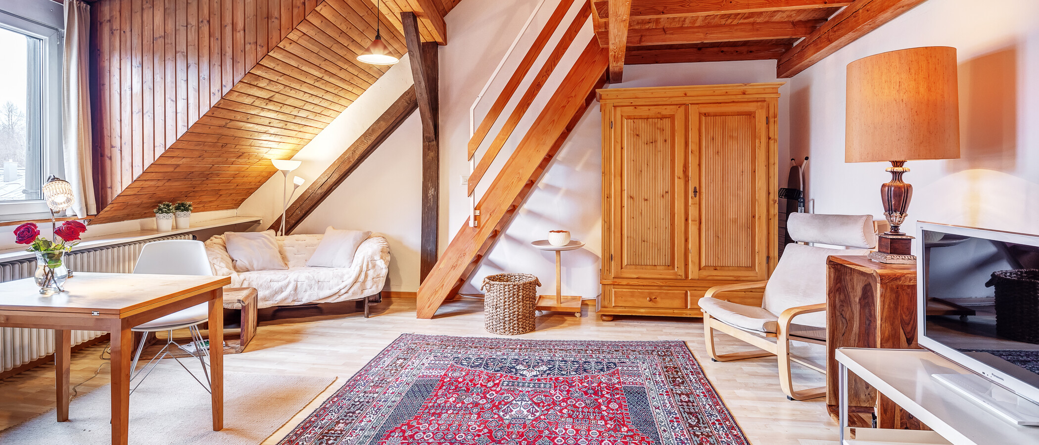 Dachgeschosswohnung München Solln 02 Wohnbereich 5327