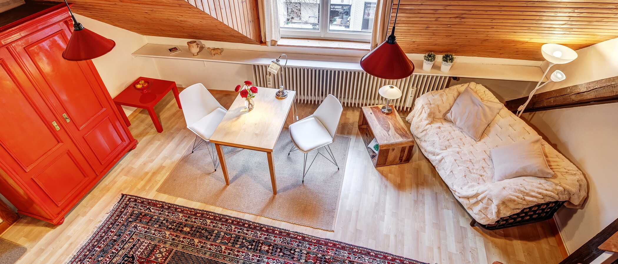 Dachgeschosswohnung München Solln 05 Wohnbereich 5327