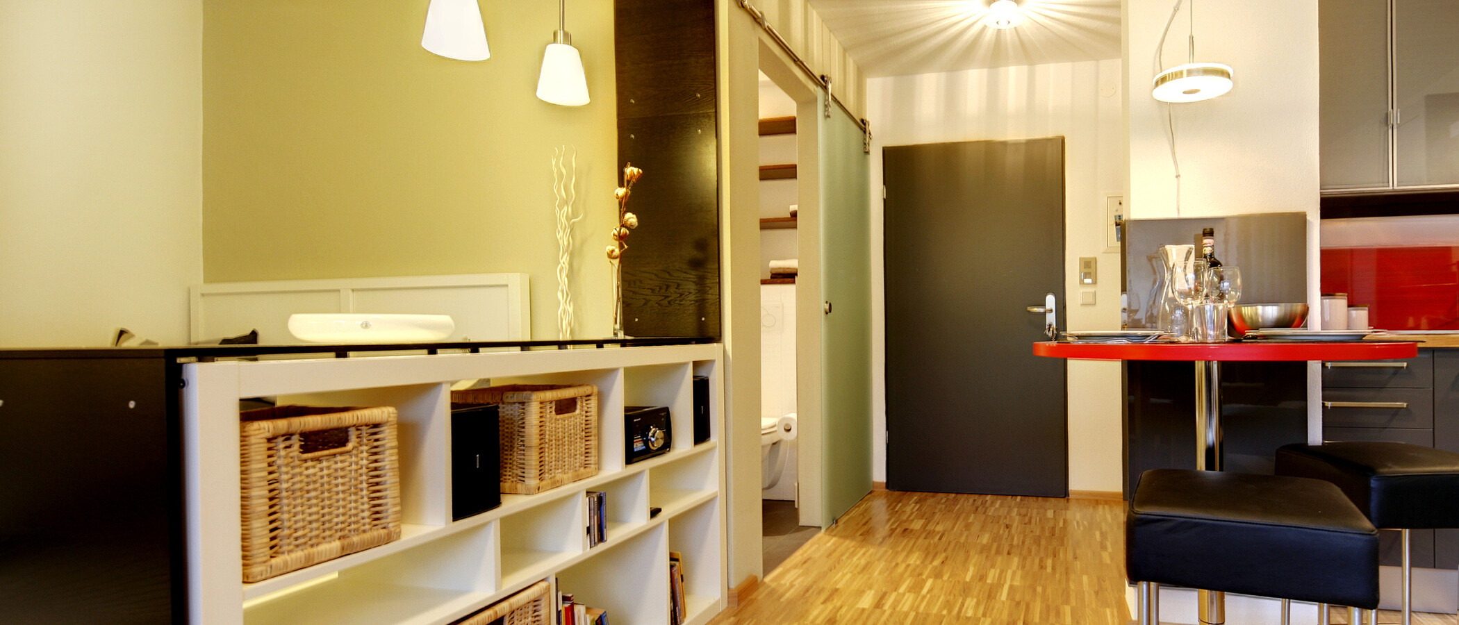 Apartment München Isarvorstadt 04 Wohnbereich 5346