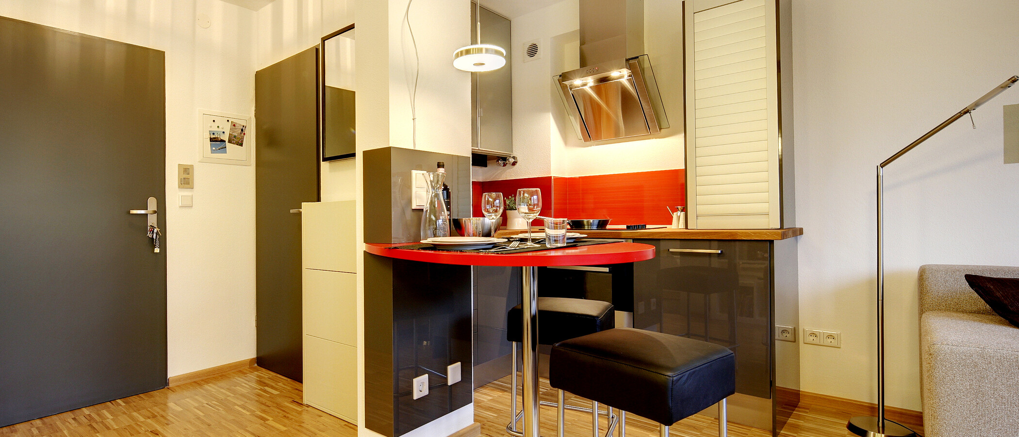 Apartment München Isarvorstadt 05 Wohnbereich 5346