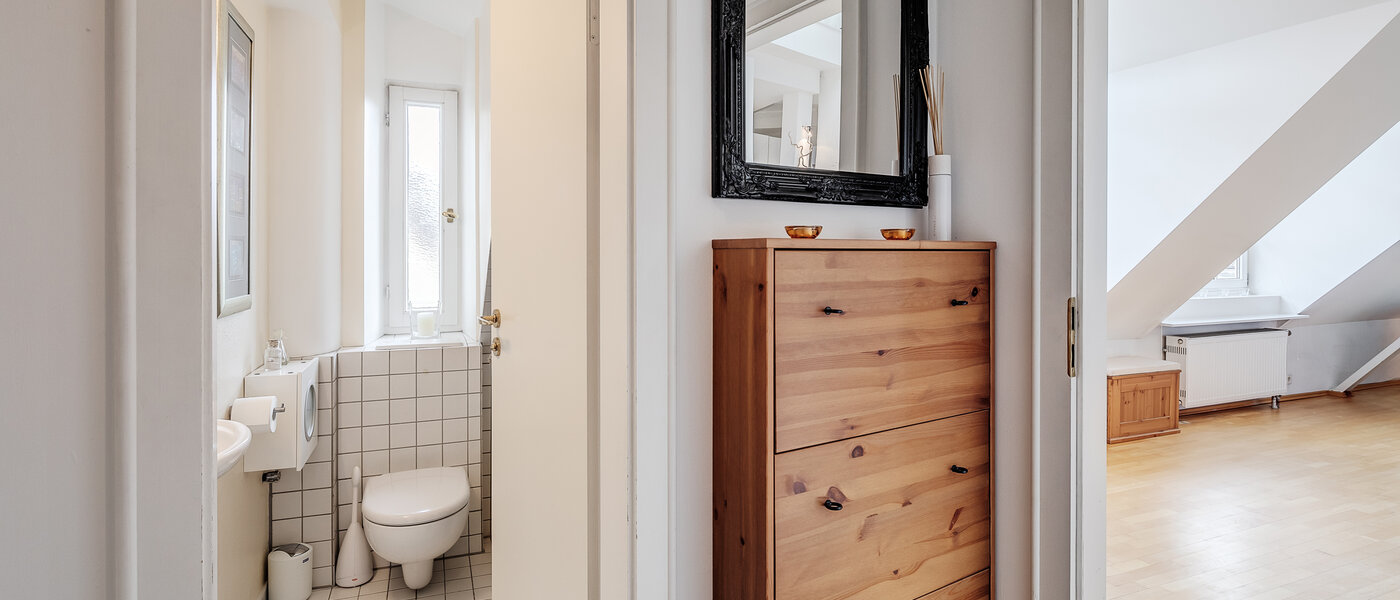 Galeriewohnung München Westend 02 Flur/Gang 5354