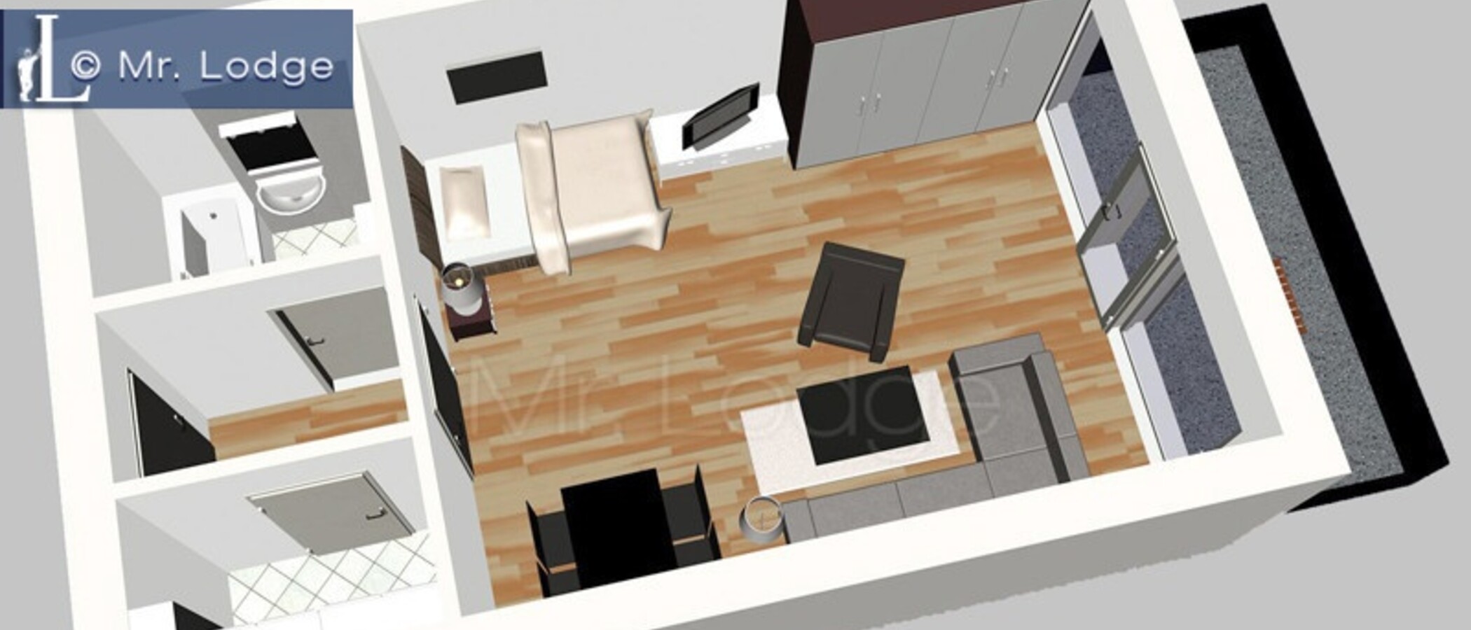 Wohnung München Schwabing (rechts der Leopoldstraße) 02 Grundriss 5388