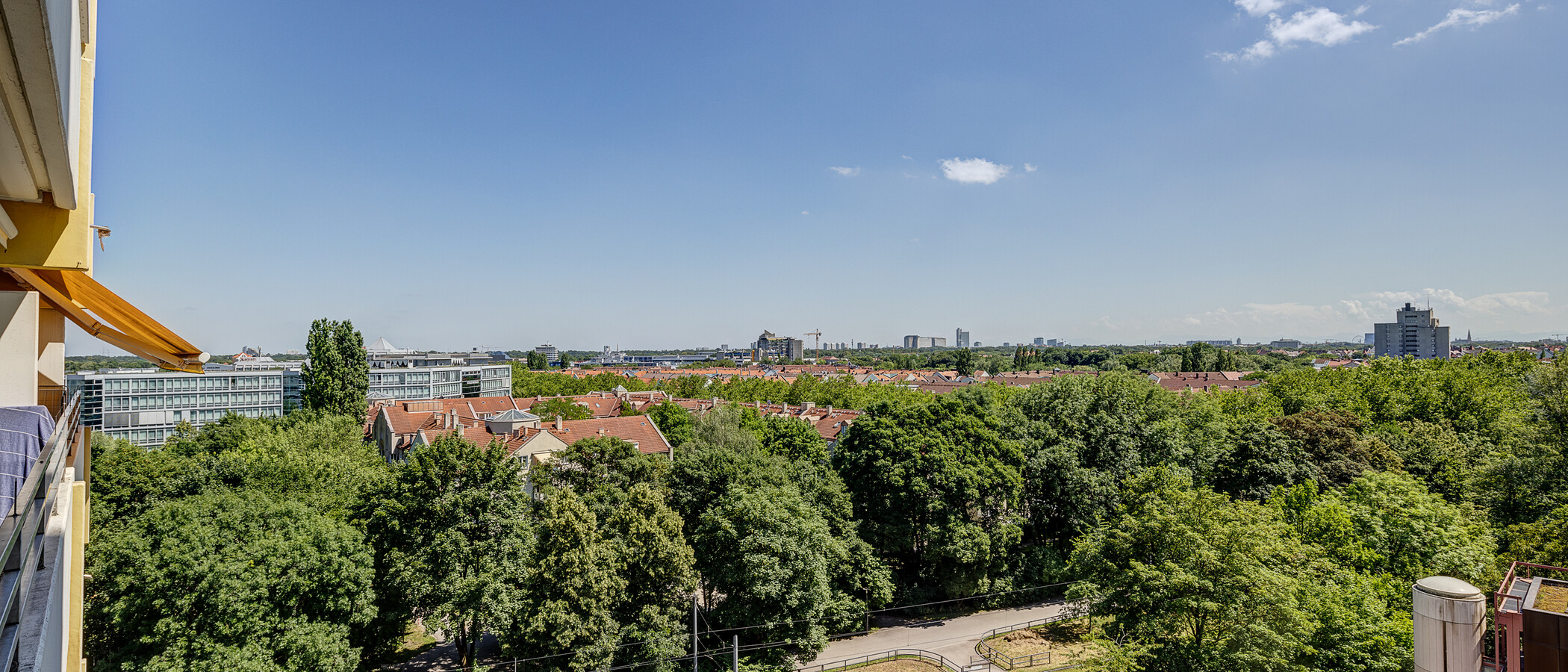 Wohnung München Schwabing (rechts der Leopoldstraße) 02 Aussicht 5389