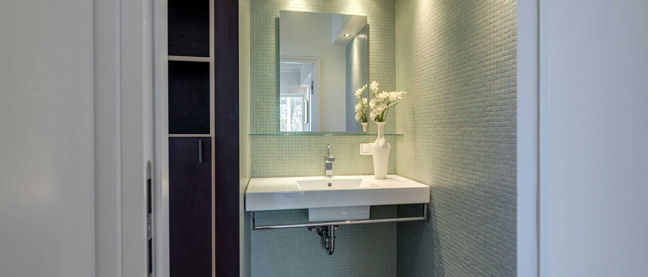 Wohnung München Schwabing (links der Leopoldstraße) 02 Badezimmer 5407