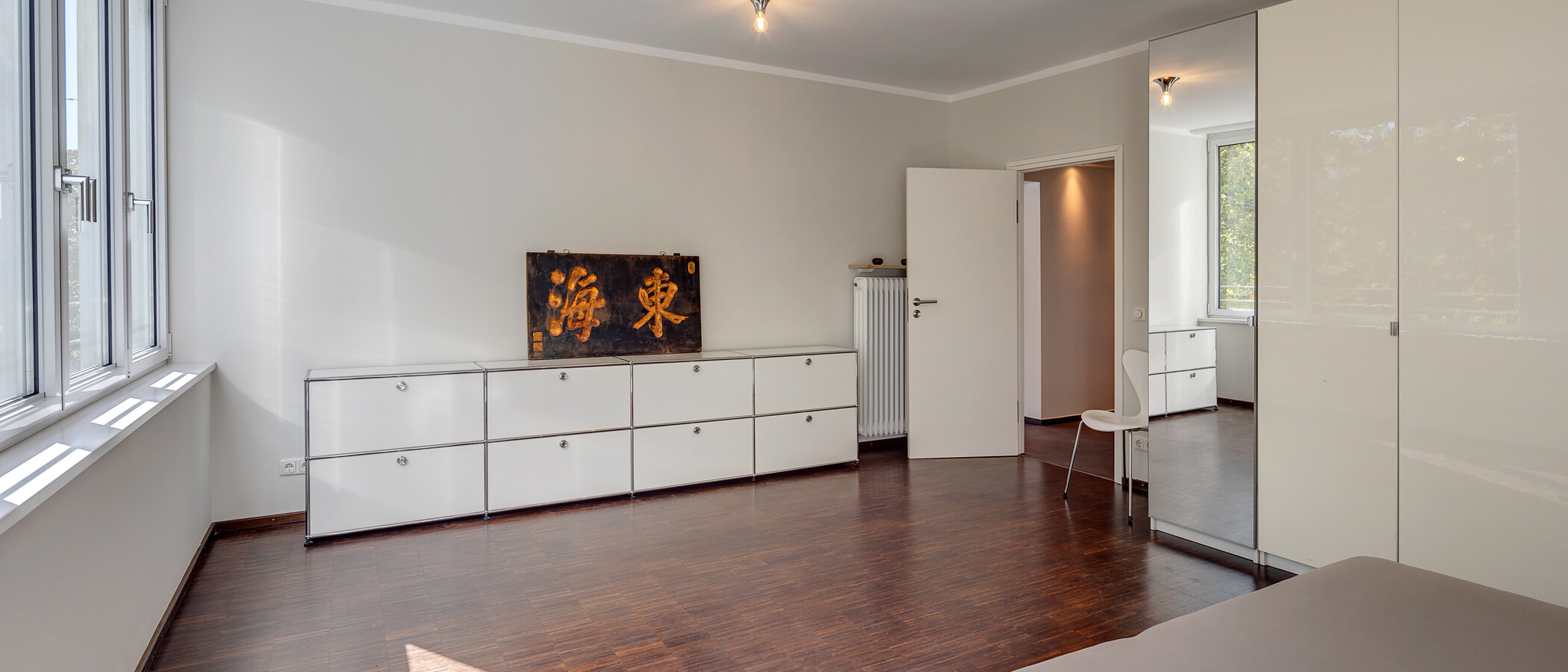 Wohnung München Schwabing (links der Leopoldstraße) 03 Schlafzimmer 5407