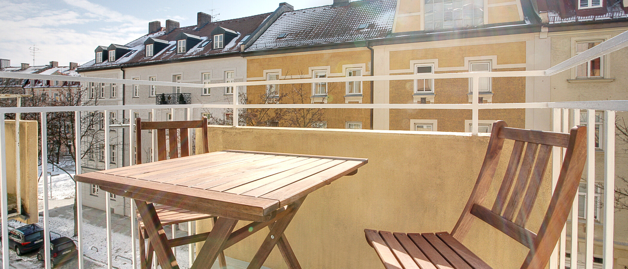 Apartment München Schwabing 01 Balkon 5442