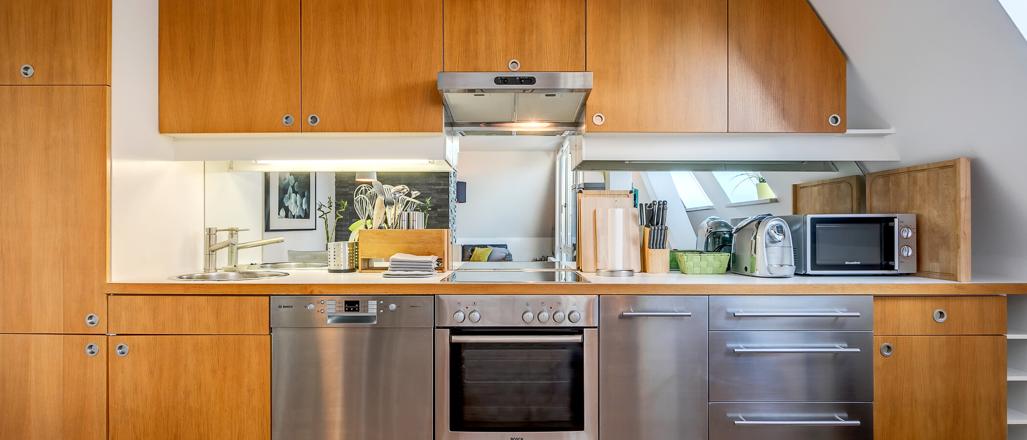 Dachterrassenwohnung München Isarvorstadt 02 Küche 5524