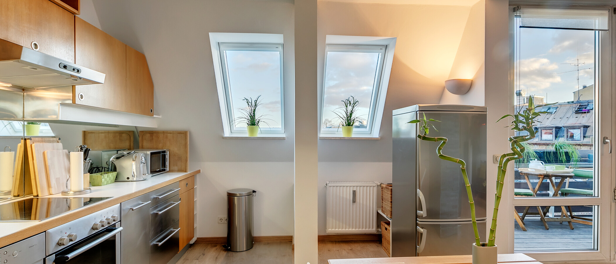 Dachterrassenwohnung München Isarvorstadt 03 Küche 5524