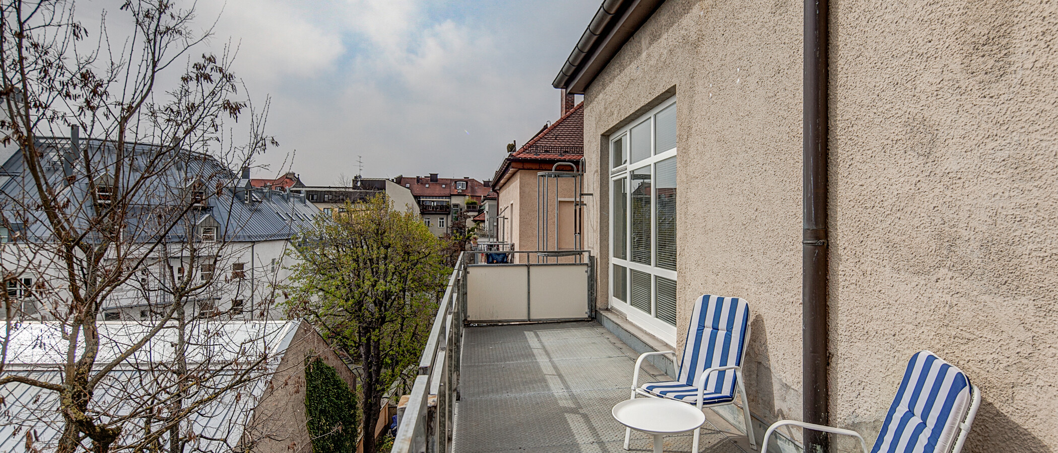 Wohnung München Schwabing (links der Leopoldstraße) 02 Terrasse 556
