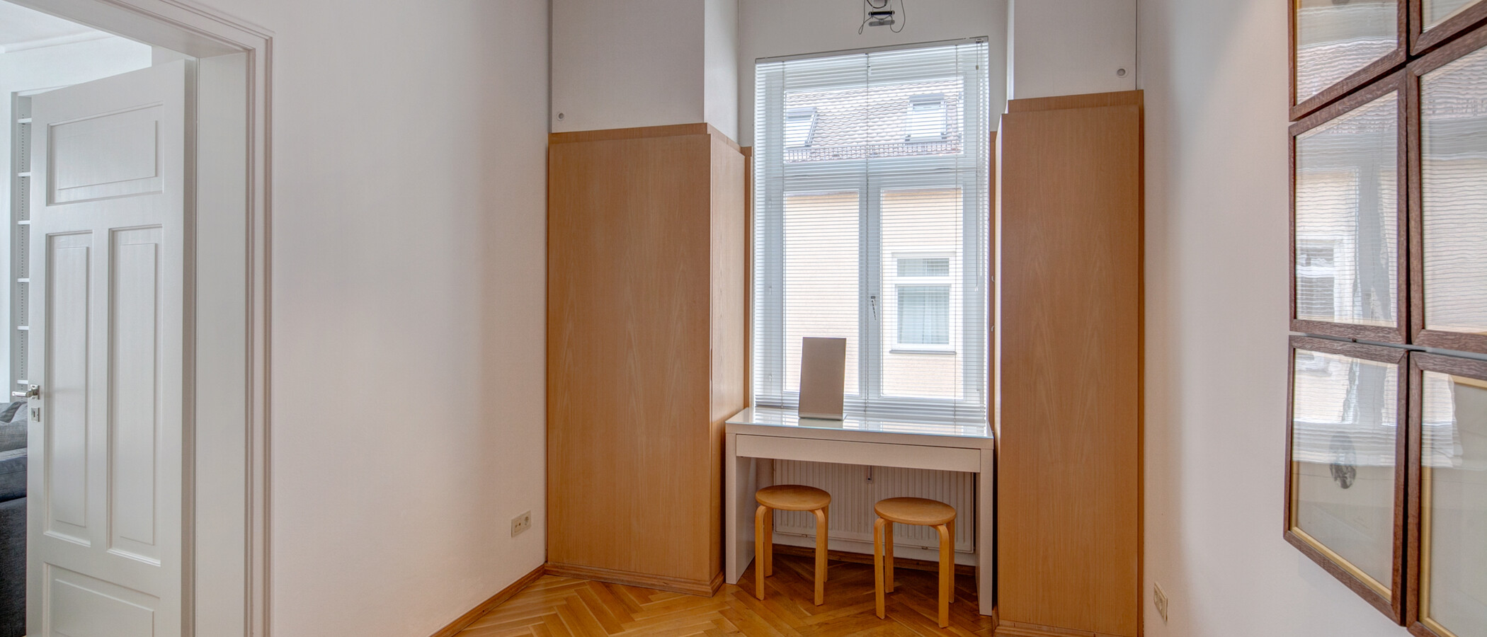 Wohnung München Schwabing (links der Leopoldstraße) 02 Schlafen 556