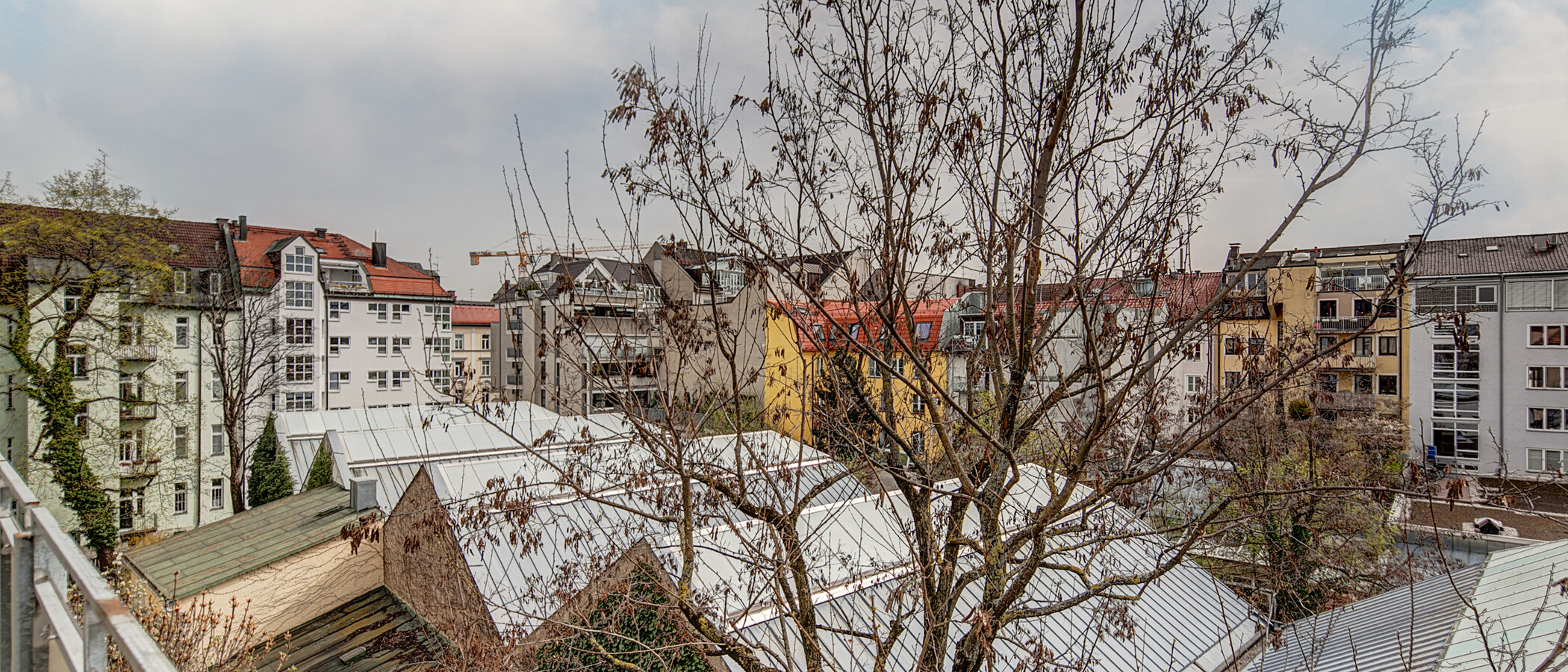 Wohnung München Schwabing (links der Leopoldstraße) 01 Aussicht 556