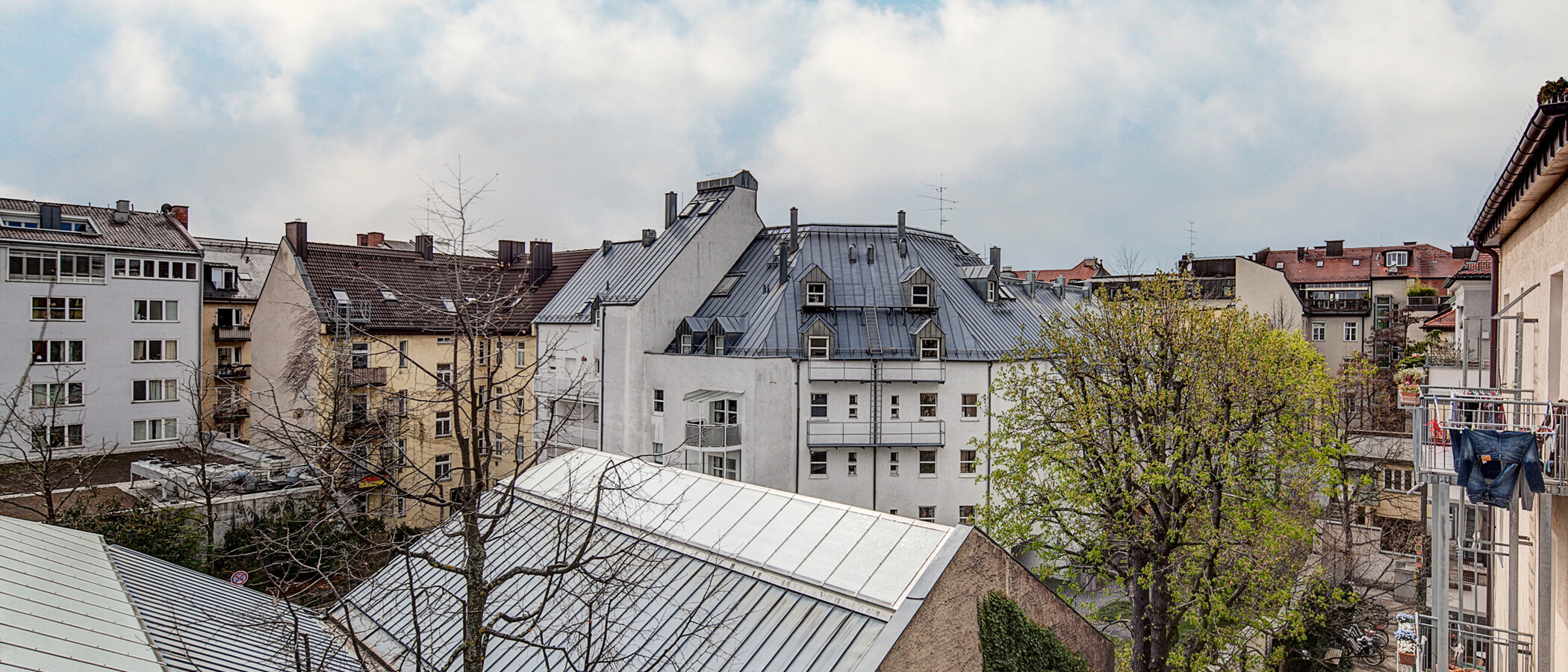 Wohnung München Schwabing (links der Leopoldstraße) 02 Aussicht 556