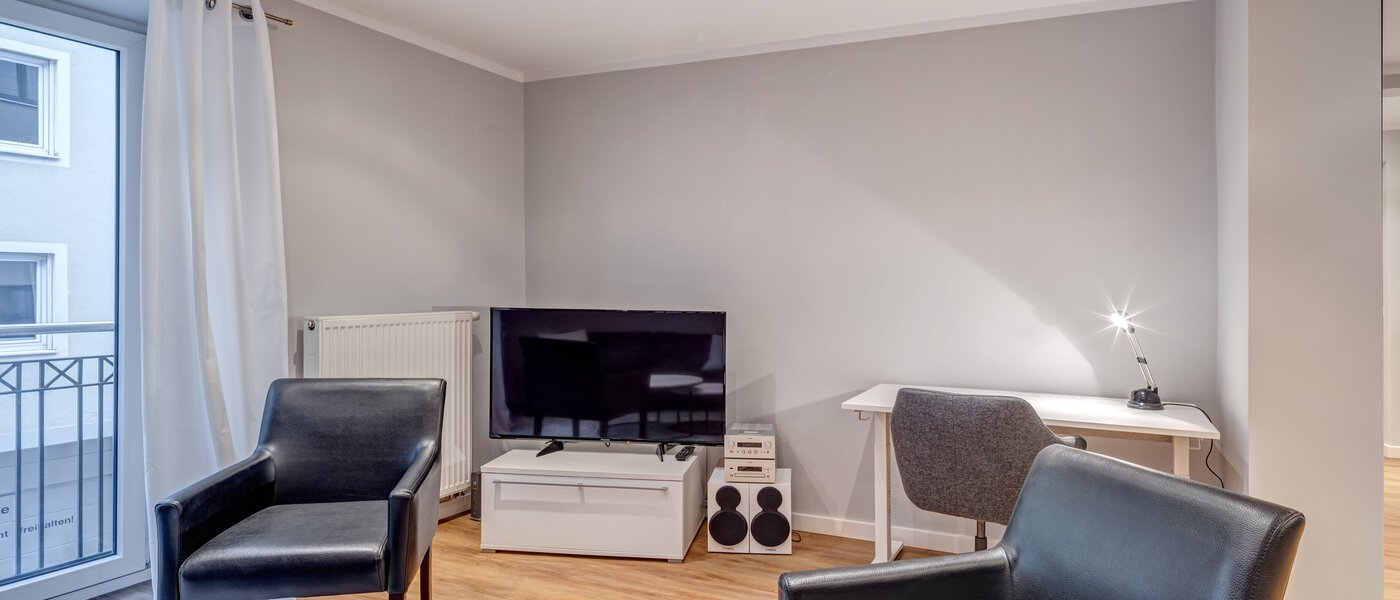 Wohnung München Schwabing-Nord (zw. Leopoldstraße & Englischen Garten) 02 Wohnbereich 5560