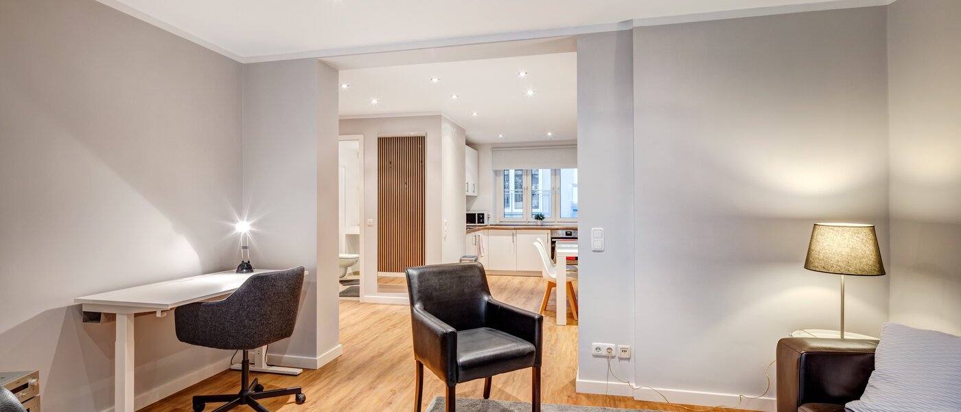 Wohnung München Schwabing-Nord (zw. Leopoldstraße & Englischen Garten) 03 Wohnbereich 5560