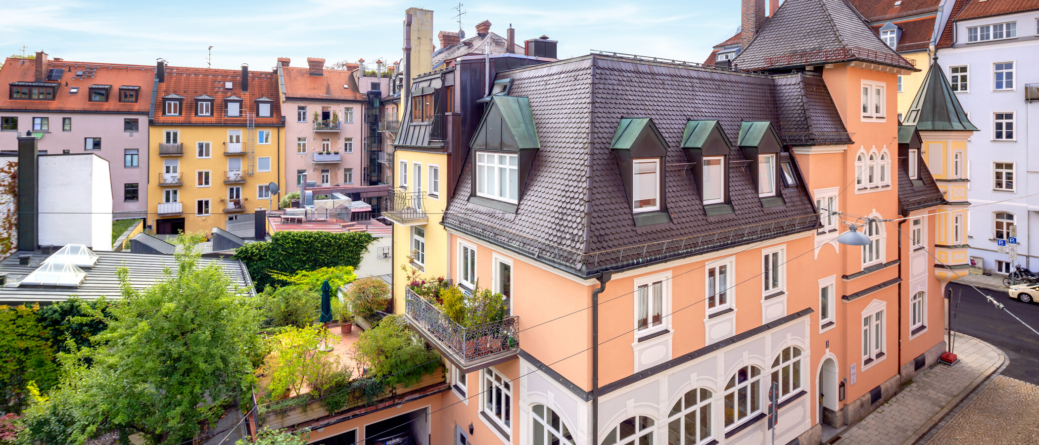 Wohnung München Schwabing-Nord (zw. Leopoldstraße & Englischen Garten) 01 Aussicht 5577