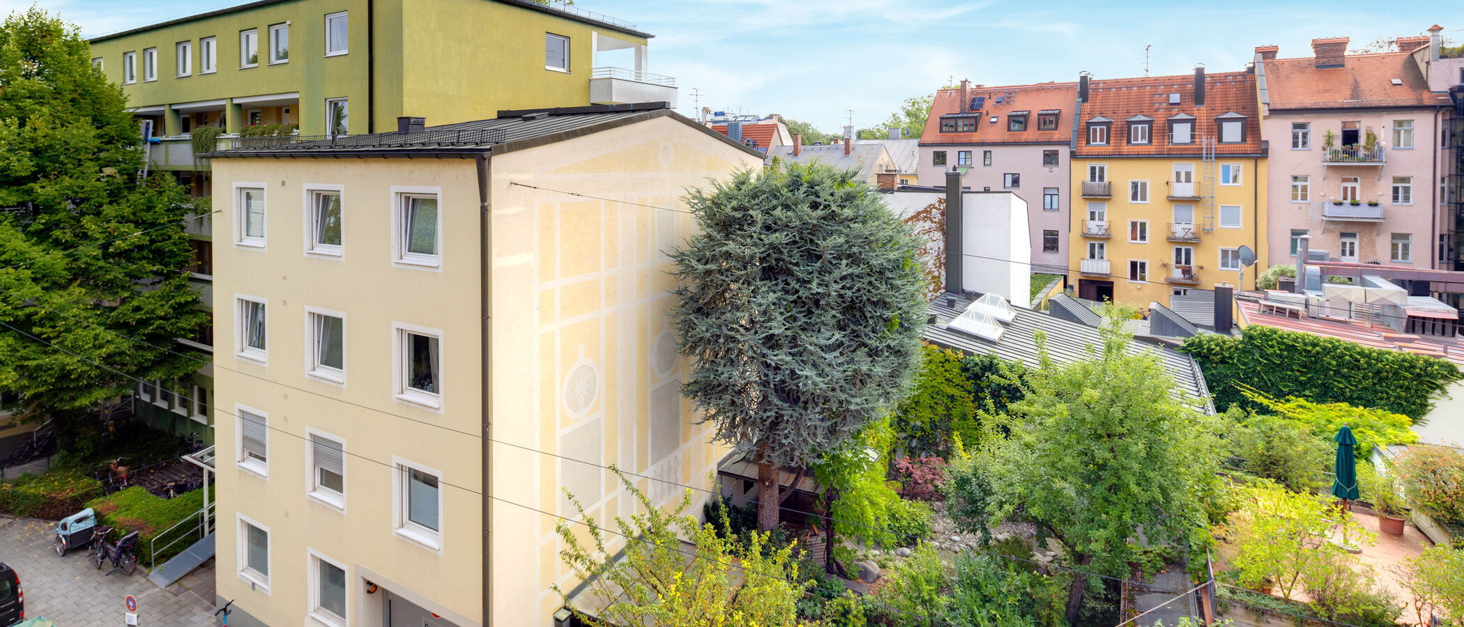 Wohnung München Schwabing-Nord (zw. Leopoldstraße & Englischen Garten) 02 Aussicht 5577