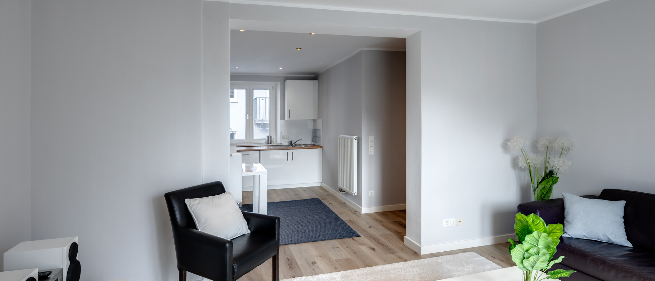 Wohnung München Schwabing-Nord (zw. Leopoldstraße & Englischen Garten) 03 Wohnbereich 5577