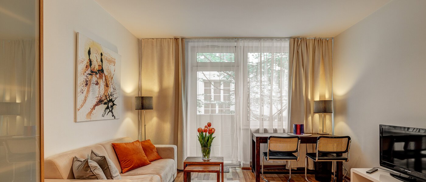 Wohnung München Schwabing-West (rund um den Hohenzollernplatz) 01 Wohnbereich 5579