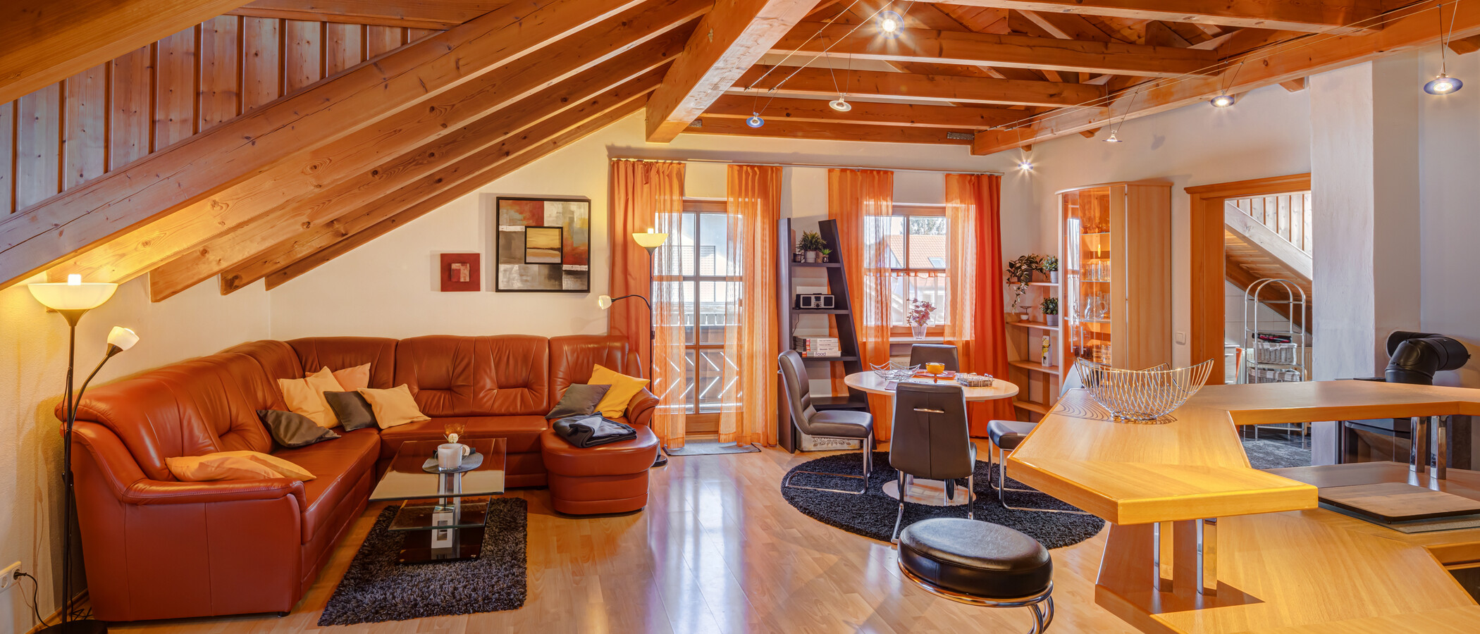 Dachgeschosswohnung München Am Hart 01 Wohnbereich 5630