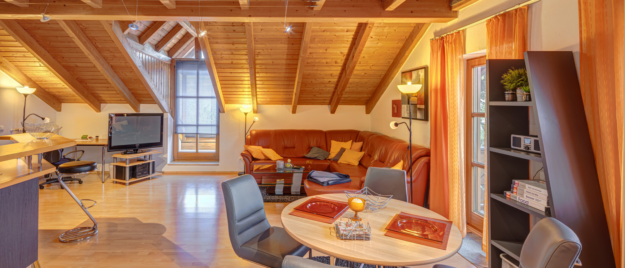 Dachgeschosswohnung München Am Hart 04 Wohnbereich 5630