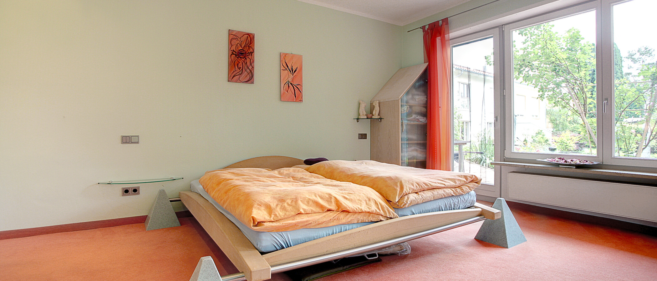 Gartenwohnung Baierbrunn 02 1. Schlafzimmer 5633