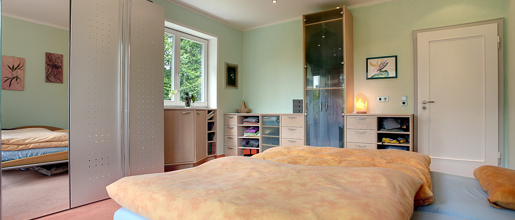 Gartenwohnung Baierbrunn 04 1. Schlafzimmer 5633